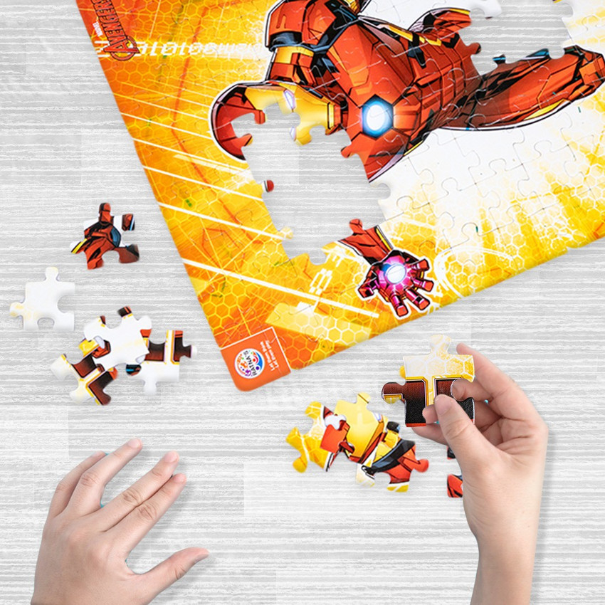 Lego iron online man puzzle