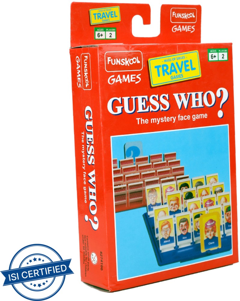 FUNSKOOL Travel Guess Who Domestic Travel Guess Who Domestic shop for FUNSKOOL products in India. Toys for 6 8 Years Kids. Flipkart