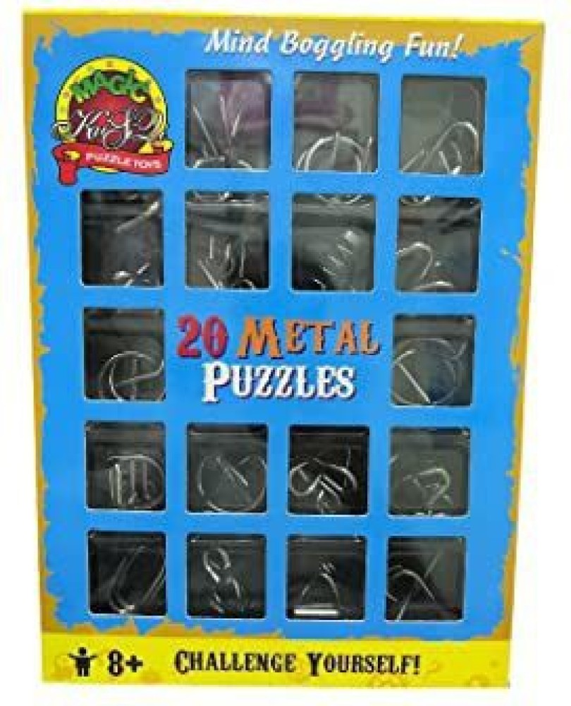 Pluspoint Brain Teasers Metal Wire Puzzle Toys - Metal Puzzle Toys