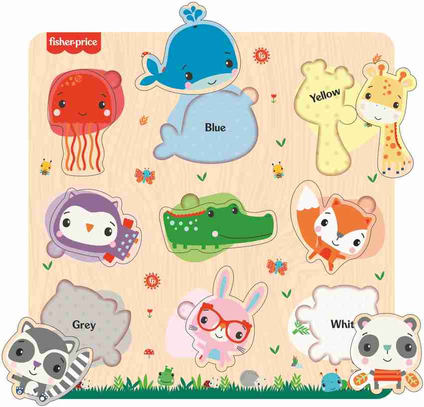 Fisher price zoo animal puzzle deals