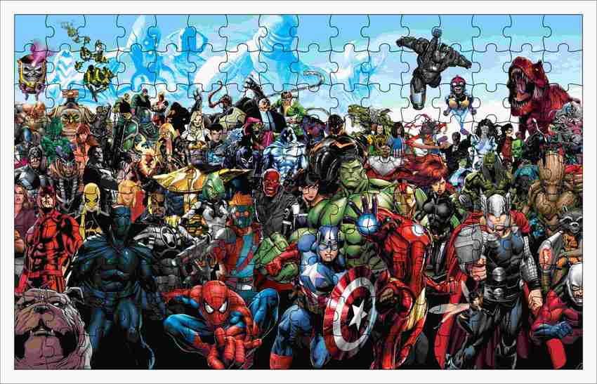 Rompecabezas marvel shop