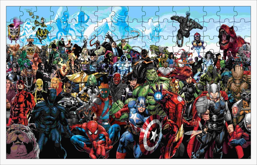 Todfod Wooden Marvel Avengers 160 Piece Jigsaw Puzzle for Kids for Age 5  Years & Above - Wooden Marvel Avengers 160 Piece Jigsaw Puzzle for Kids for  Age 5 Years & Above .