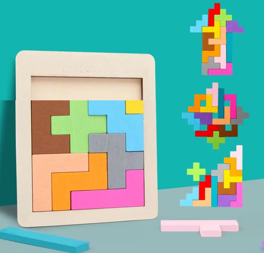 Colorful Tetris Blocks