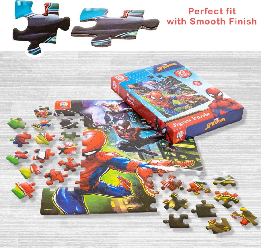RATNA'S Marvel Spiderman Jigsaw Floor puzzle (99 Pieces) (2519