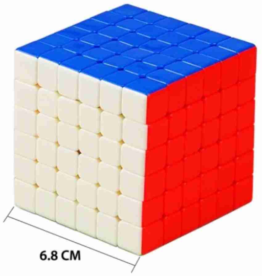 Full Size Speed Rubix Cube Smooth Magic Puzzle Rubic 3x3 Rubics White
