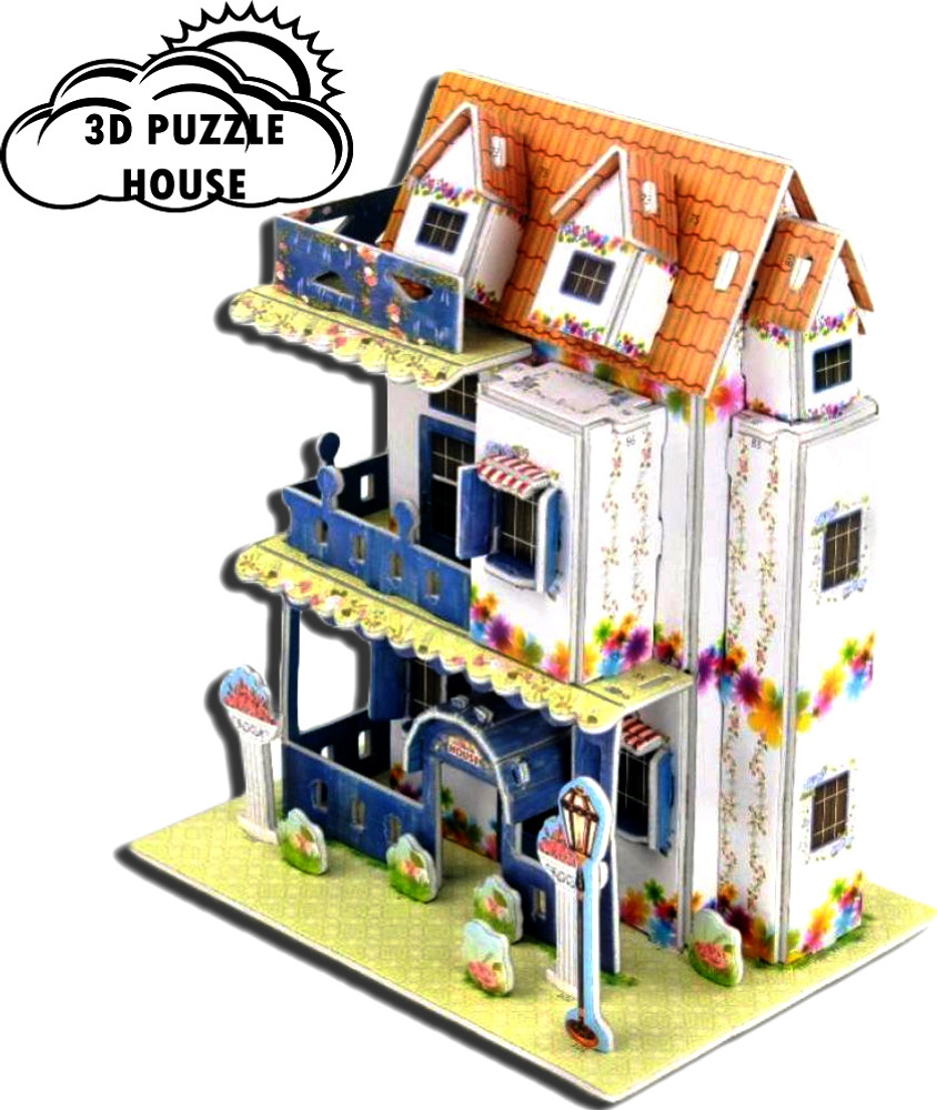3d puzzle deals house price
