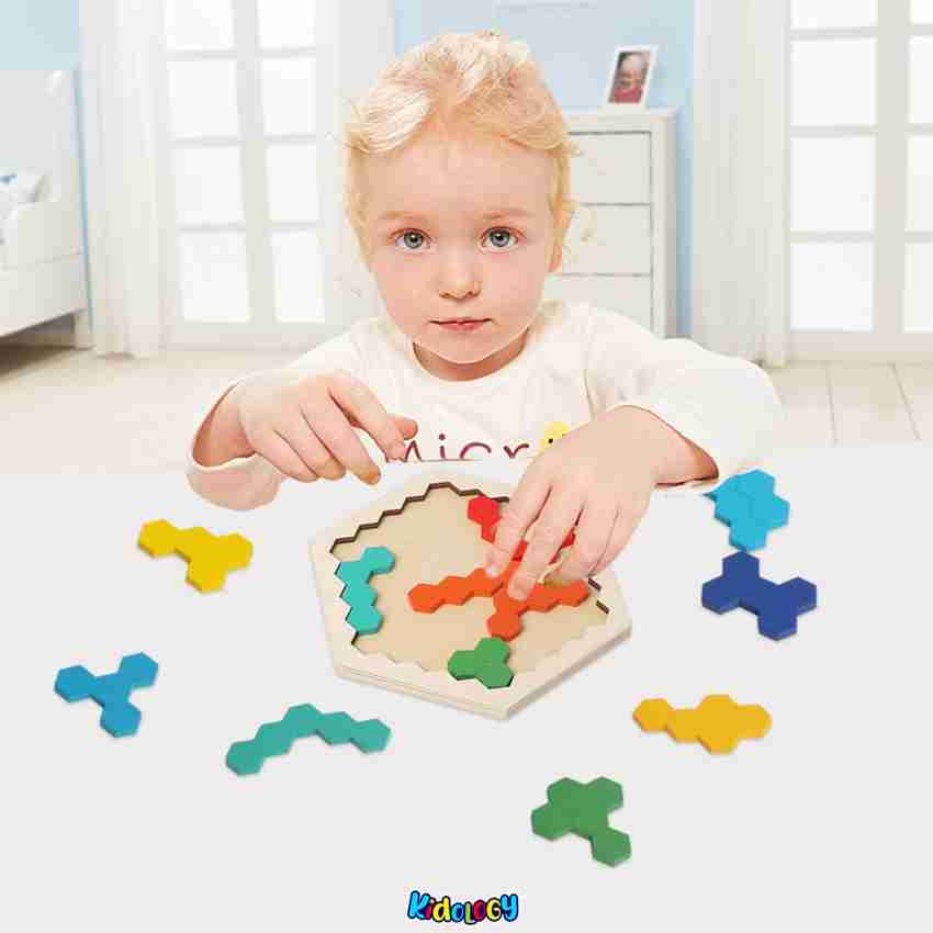 Wooden Face Changing Magic Cube Game with Bell Wood Blocks Stacking Toys