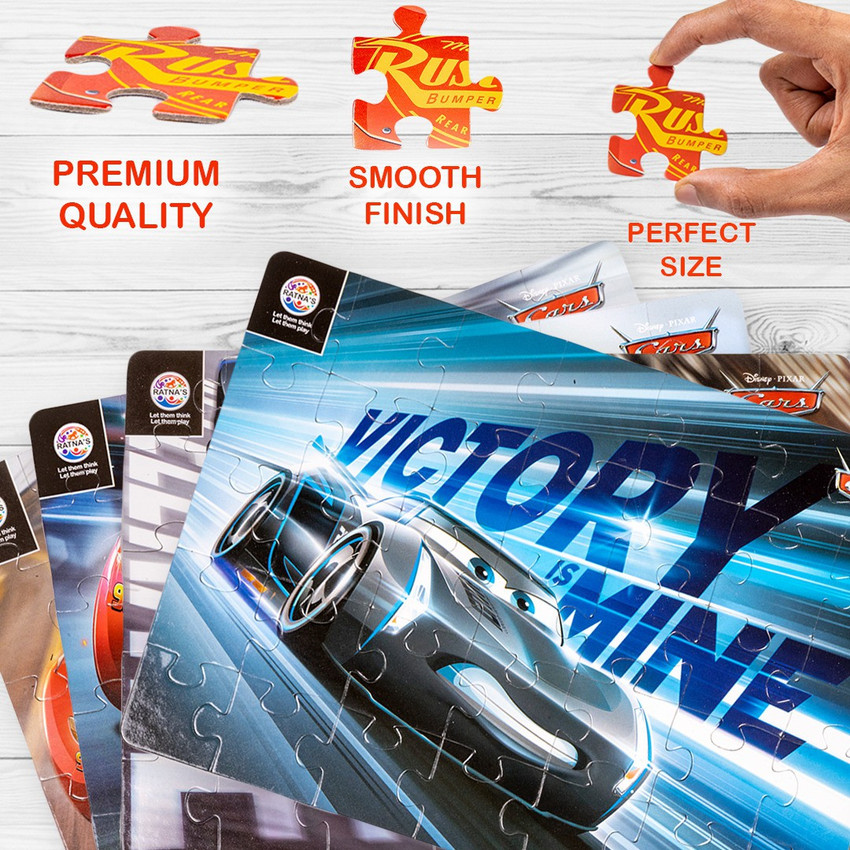 RATNA S Disney Cars 4in1 Jigsaw puzzle for Kids 140 Pieces 2512 Disney Cars 4in1 Jigsaw puzzle for Kids 140 Pieces 2512 shop for RATNA S products in India. Flipkart