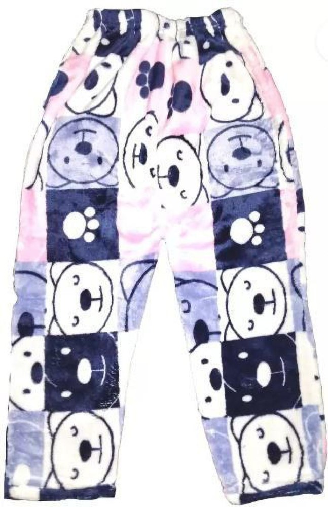 Buy US Trendz (Pack of 2 Women woolen soft fleece pajama for  Nightwear/casual wear -Multicolored at