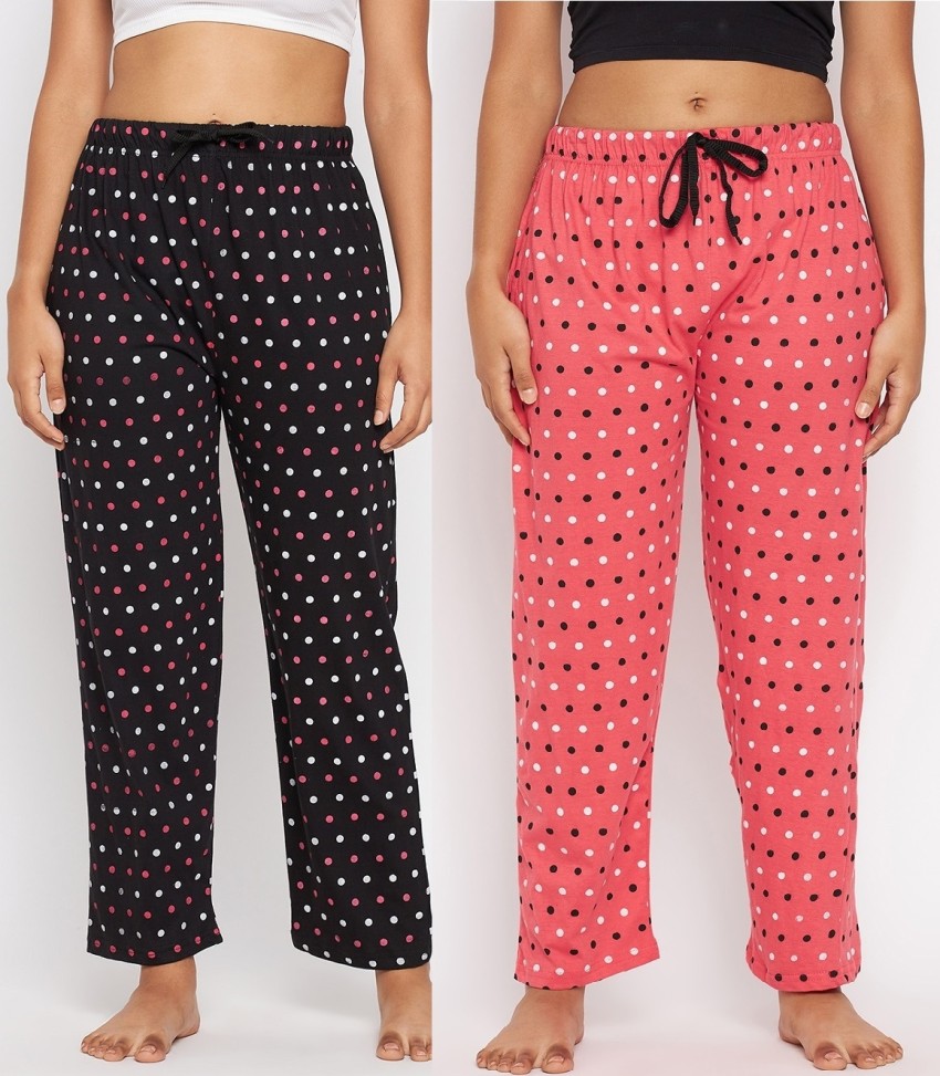 Buy WEARUP Stylish  Comfortable Cotton Printed PyjamaPyjamiPantsTrack  PantsLounge WearNight Wear Lower for Women  Girl Pack of 3  NavyMagentaBlack at Amazonin
