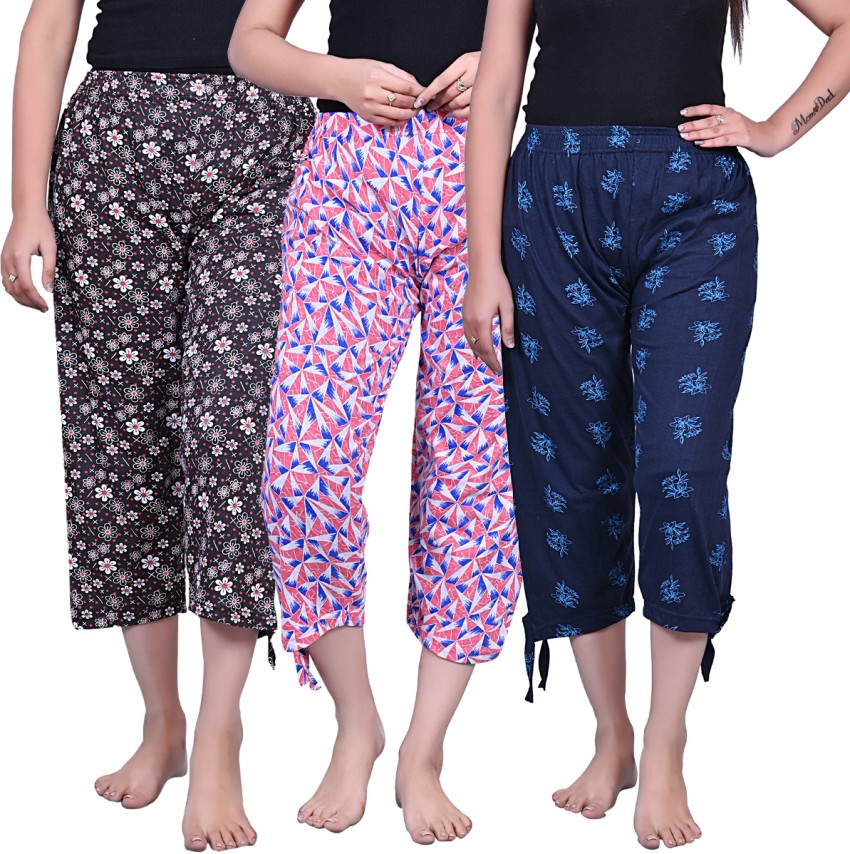 Up To 63% Off on Women Pajama Set Tops Capri P