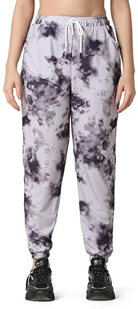 Buy MUKHAKSH Women's Slim Fit Joggers (Ladies Black with 2 White