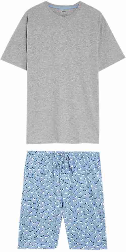 Marks and spencer 2025 mens short pyjamas