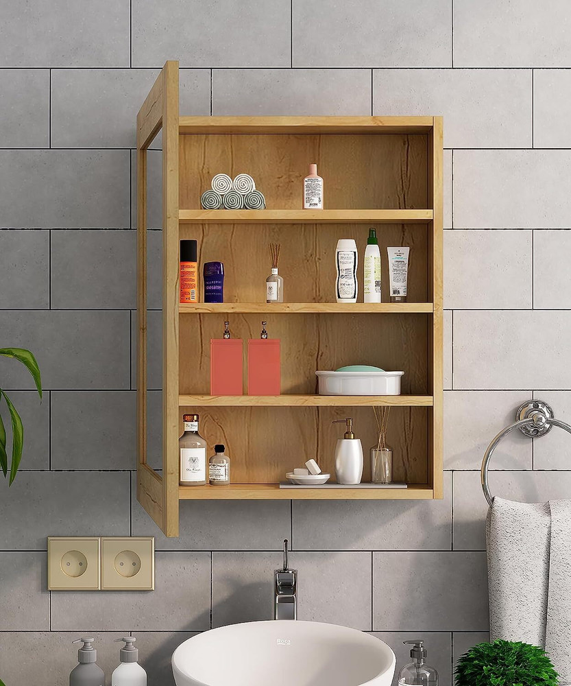 Bathroom mirror hot sale cabinet flipkart