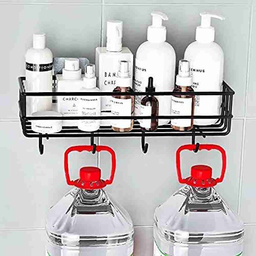 Acrylic Shower Caddy Shelves, 2 Pack Self Adhesive Bathroom