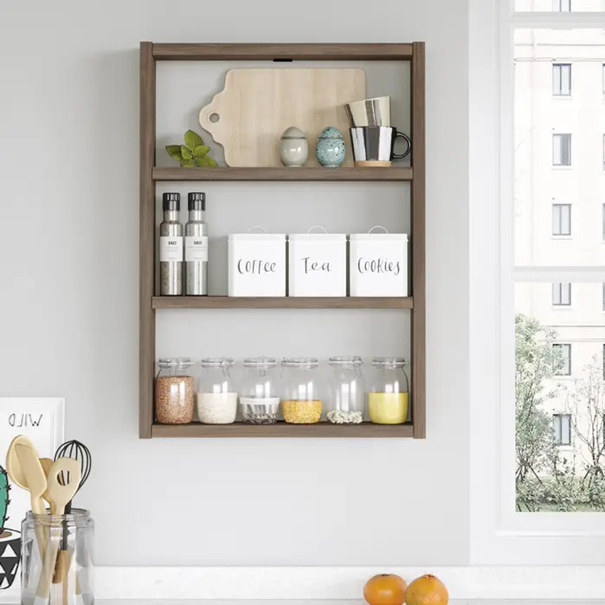 Kitchen shelves store b and q