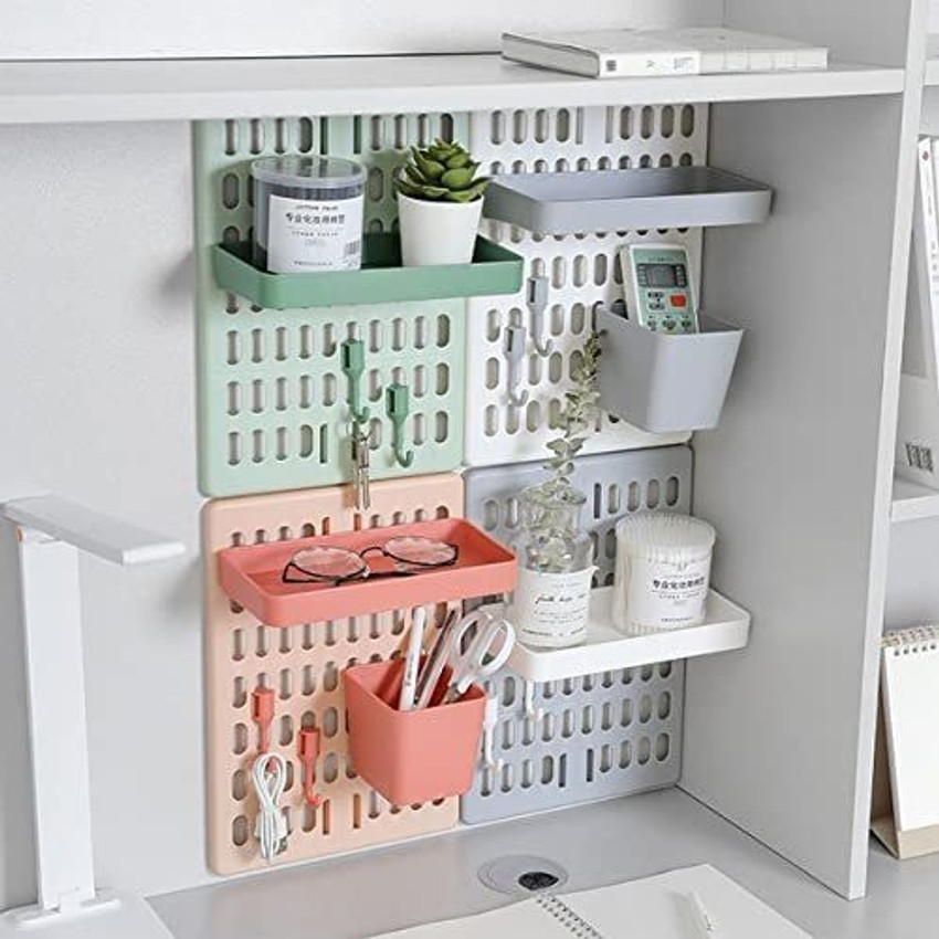 Hook board with shelf shop