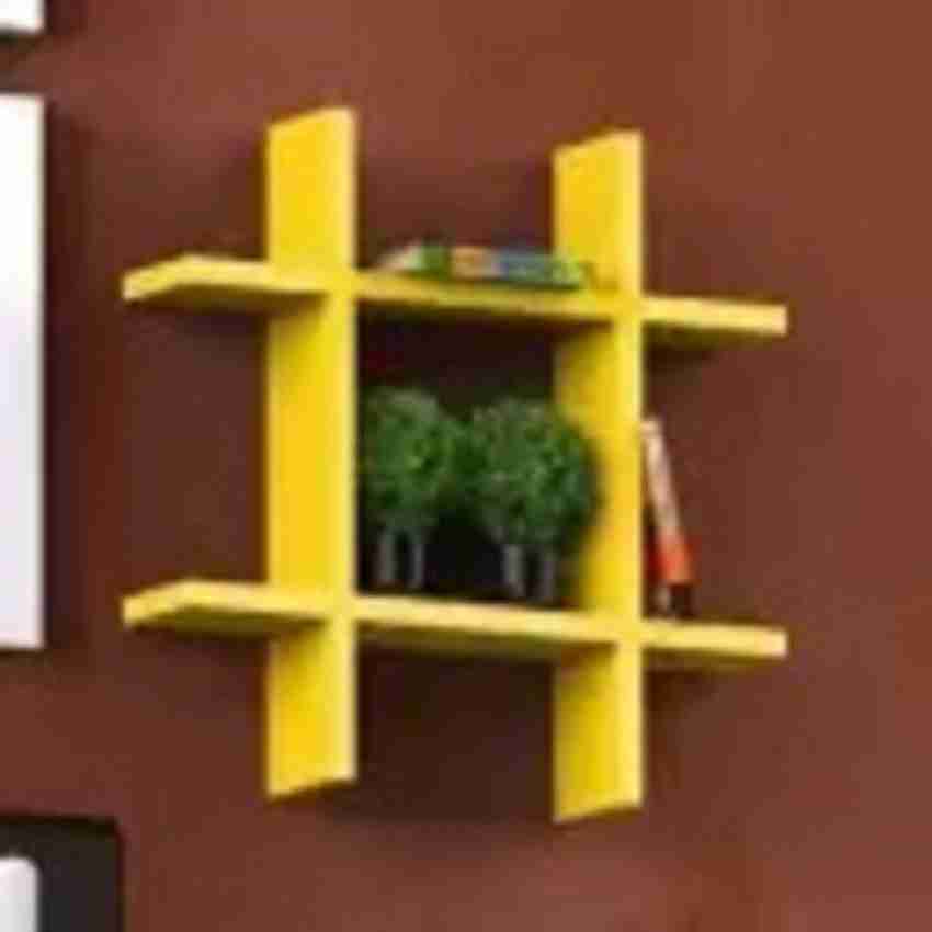 INDIAN DECOR SZY shopies holder shelf and a wall stick shelf