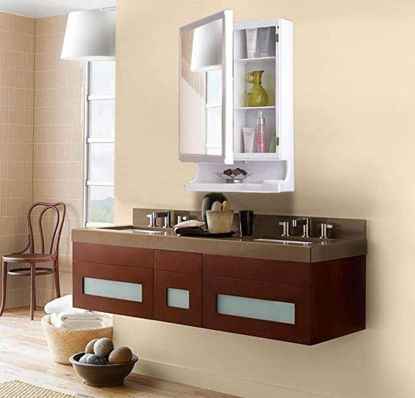 Bathroom mirror cabinet deals flipkart