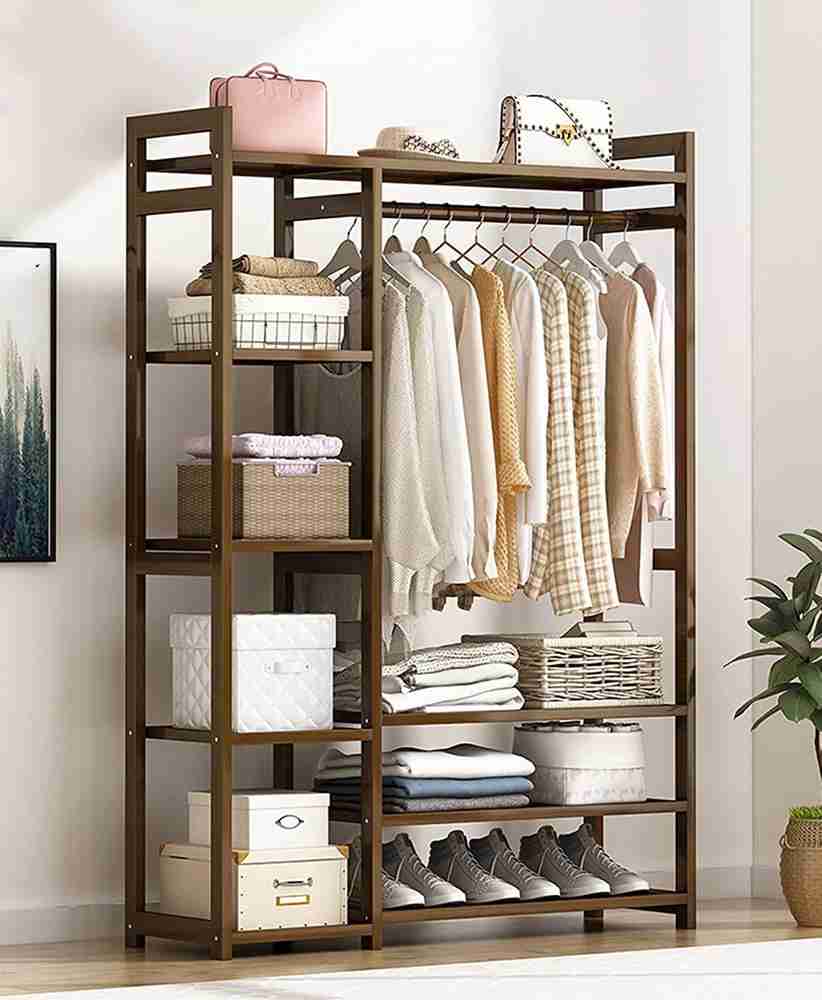 HOUSE OF QUIRK Hanging Rack Stand for Bedroom Living Room Brown 108 30 150cm Wooden Wall Shelf Price in India Buy HOUSE OF QUIRK Hanging Rack Stand for Bedroom Living Room Brown 108 30 150cm