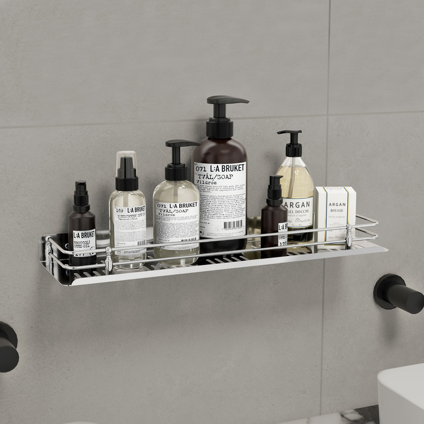 IMPULSE Bathroom Shelf Kitchen Rack 18 Inches Stainless Steel