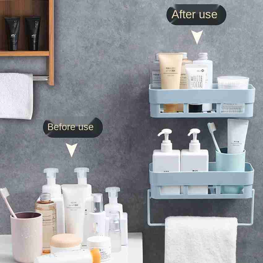 Vodzy 8 Bathroom Shelf and Soap Dish Combo (4 Bathroom Shelves+ 4 Soap Dish  Holder) Plastic Wall Shelf Price in India - Buy Vodzy 8 Bathroom Shelf and  Soap Dish Combo (4