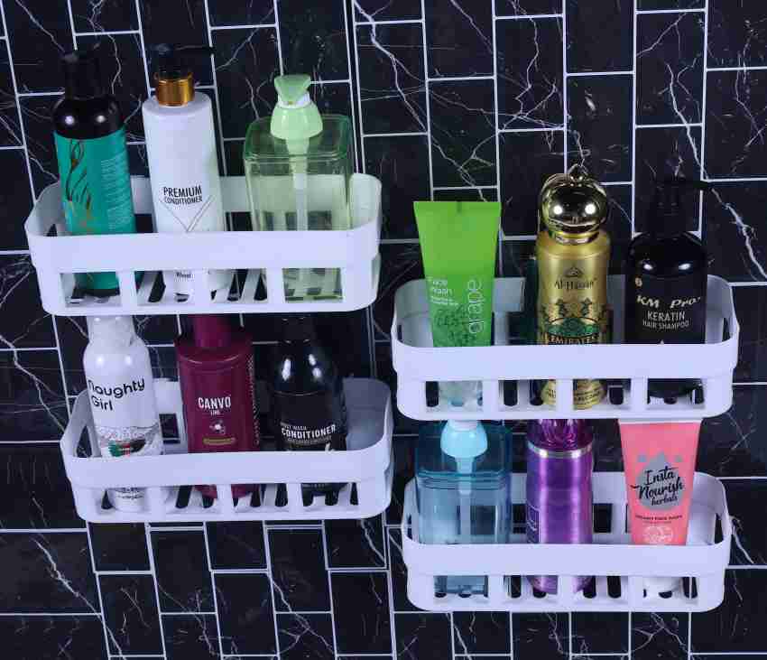 ABS Bathroom Shelf Shampoo Holder Shower Caddy Shelves