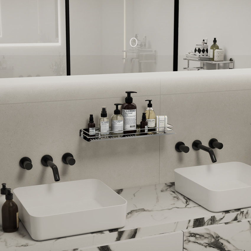 18 inch bathroom shelf hotsell