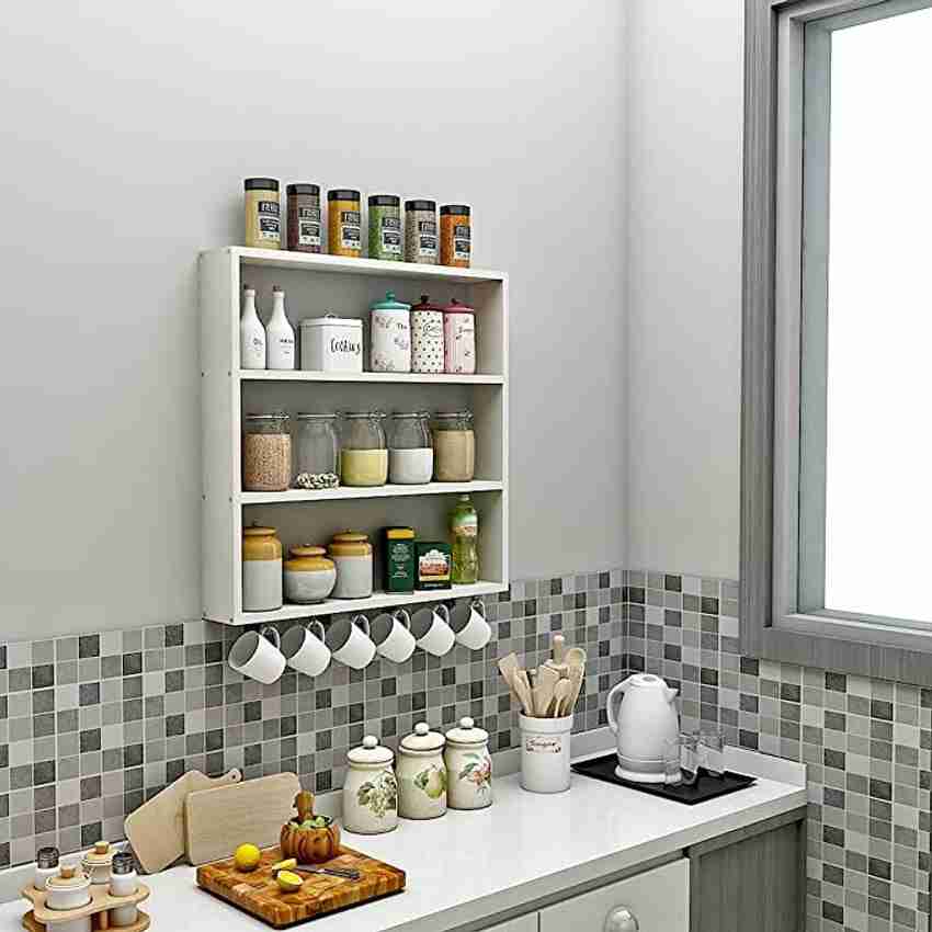 Kitchen wall rack storage best sale
