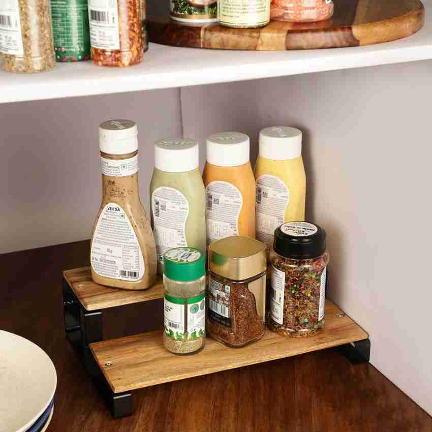 AppEasy Wooden 2 steps Kitchen Shelf Organiser for Cabinet Cupboard Wooden Wall Shelf Price in India Buy AppEasy Wooden 2 steps Kitchen Shelf Organiser for Cabinet Cupboard Wooden Wall Shelf online