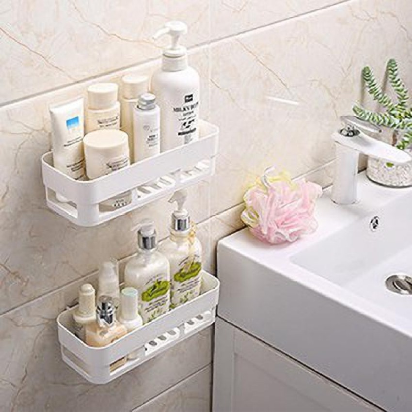 Vodzy 8 Bathroom Shelf and Soap Dish Combo (4 Bathroom Shelves+ 4 Soap Dish  Holder) Plastic Wall Shelf Price in India - Buy Vodzy 8 Bathroom Shelf and  Soap Dish Combo (4