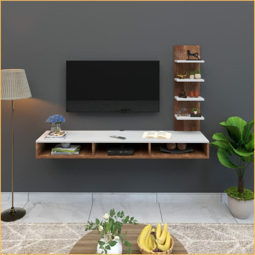 Icrush Engineered Wood L Shape Tv Entertainment Unit Tv Cabinet With Wall  Shelves Engineered Wood Tv Entertainment Unit Price In India - Buy Icrush  Engineered Wood L Shape Tv Entertainment Unit Tv