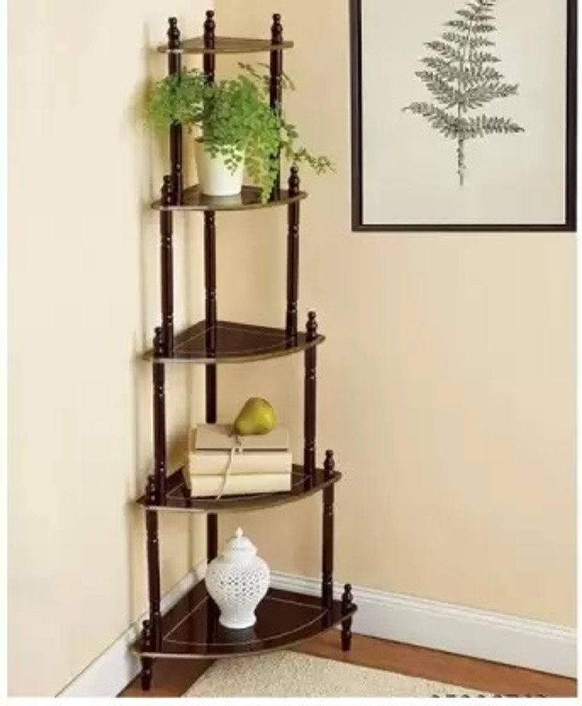 mlu Decorative Unique wooden corner 5 selves. Engineered Wood