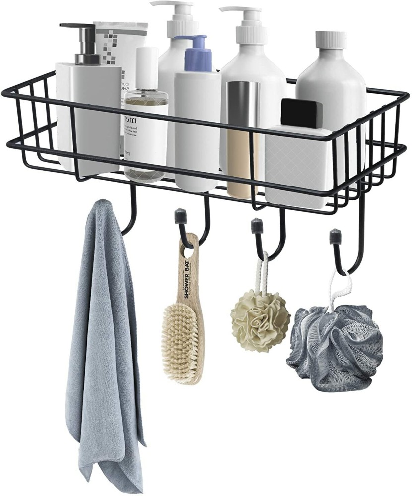 Plantex Bathroom Corner Self Adhesive Shelf/Rack/Storage Organizer - Bathroom  Accessories