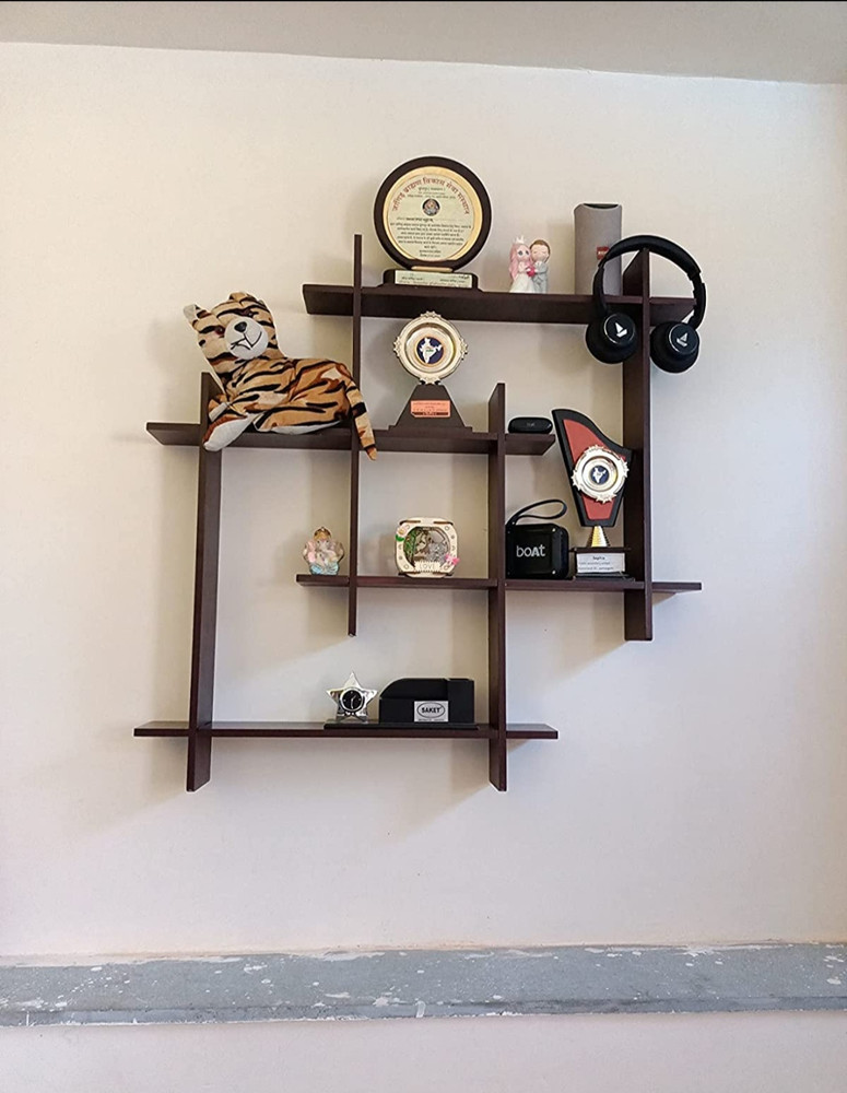 WOODENXDECOR Wooden Wall Shelf Price in India Buy WOODENXDECOR