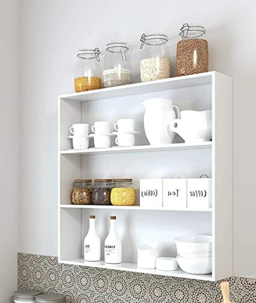 PraPooCraft For Kitchen Storage Boxes Spice Jars Rack Wall Mounted Kitchen Organizer Wooden Wall Shelf Price in India Buy PraPooCraft For Kitchen Storage Boxes Spice Jars Rack Wall Mounted Kitchen Org...