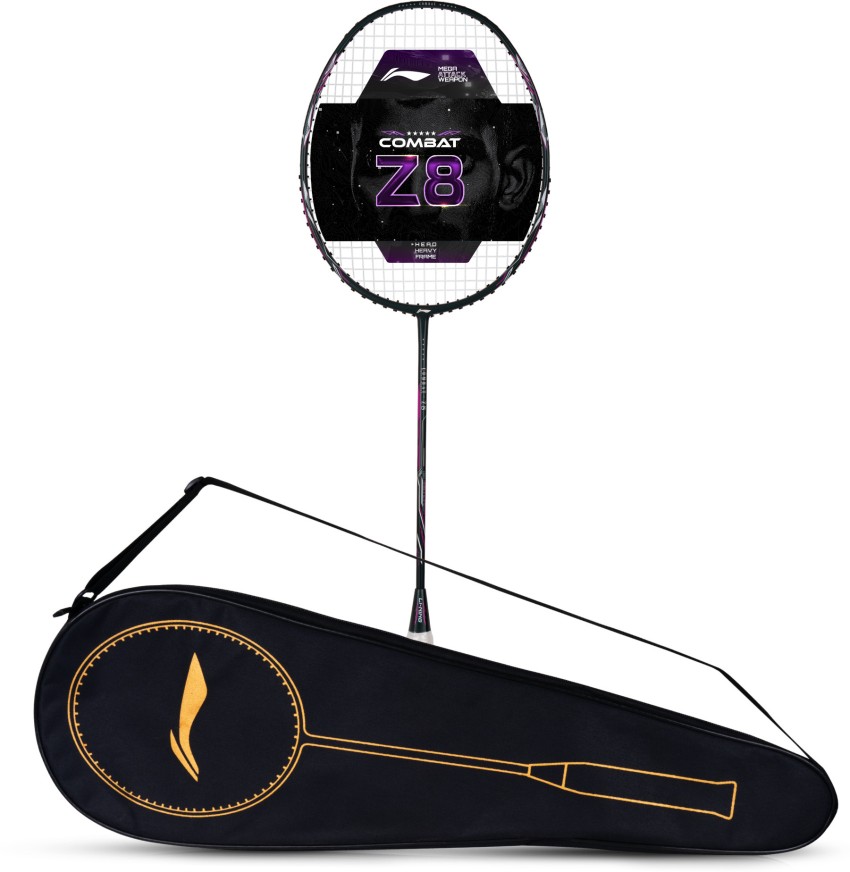 LI-NING Combat Z8 Grey, Pink Strung Badminton Racquet - Buy LI 