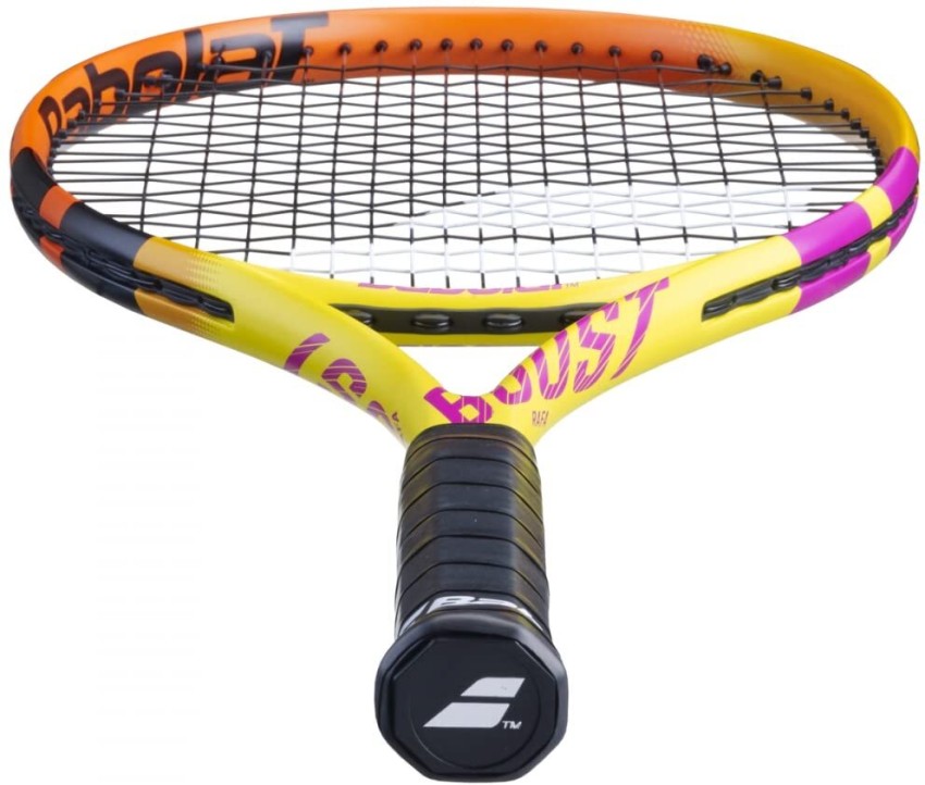 BABOLAT BOOST AERO RAFA Yellow Orange Purple Strung Tennis