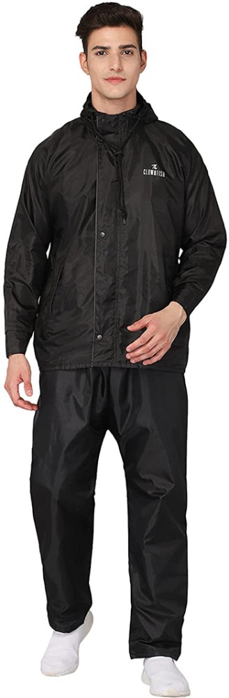 The CLOWNFISH Solid Men Raincoat - Buy The CLOWNFISH Solid Men