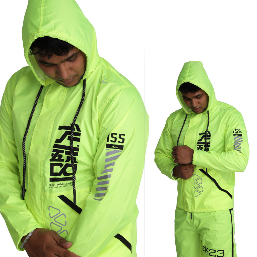 Waterproof polyester jacket outlet