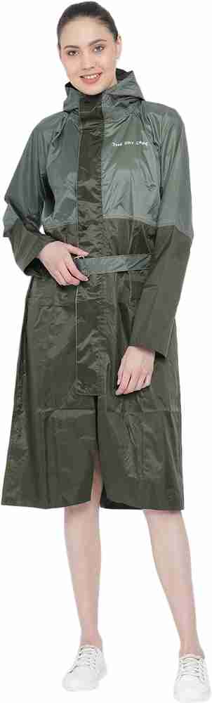 The Dry Cape Solid Women Raincoat