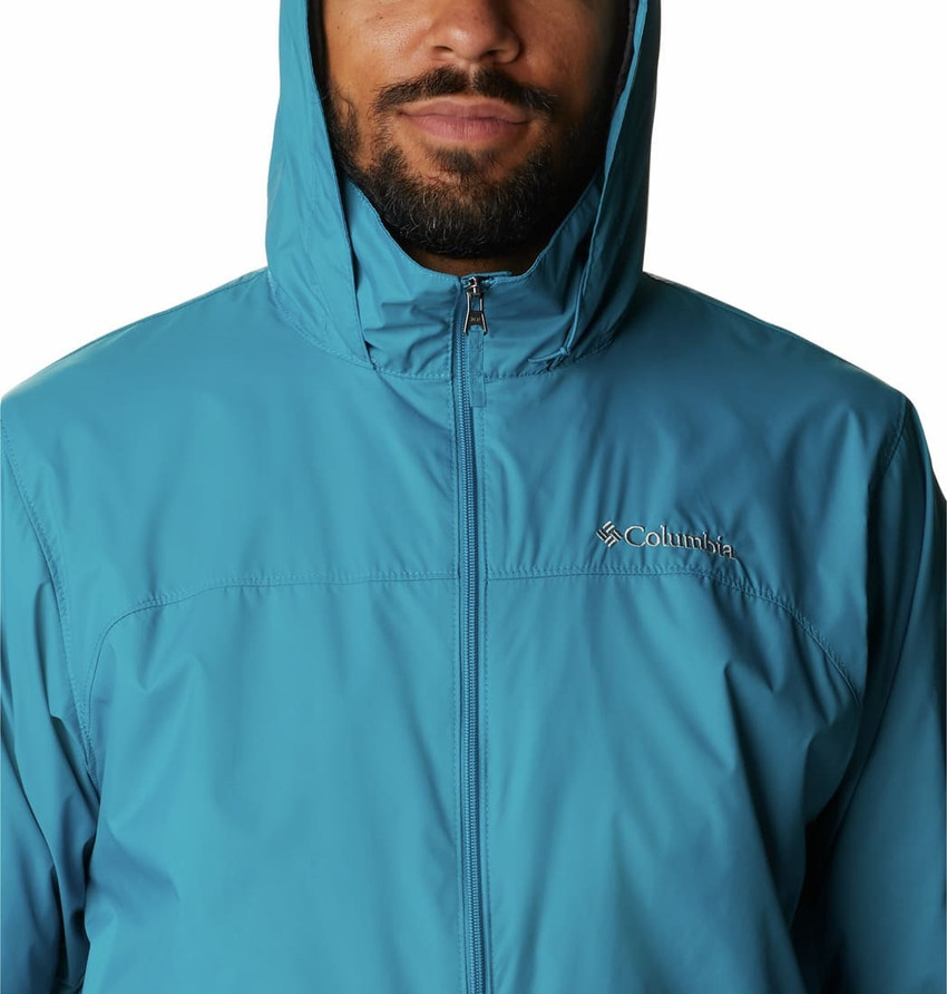 Mens columbia rain coat sales