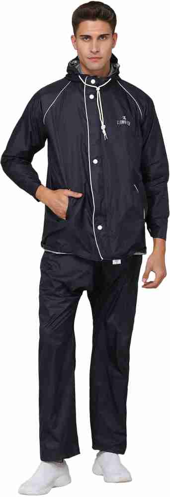 The CLOWNFISH Solid Men Raincoat - Buy The CLOWNFISH Solid Men Raincoat  Online at Best Prices in India
