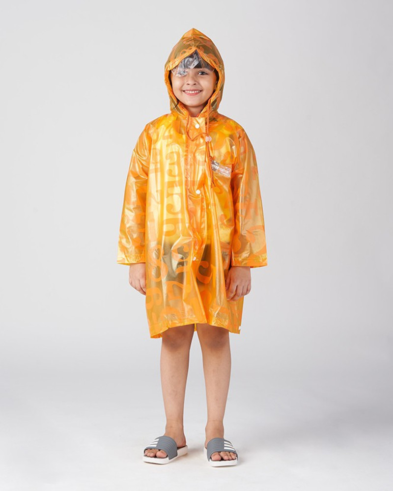 ZEEL Geometric Print Girls Raincoat Buy ZEEL Geometric Print