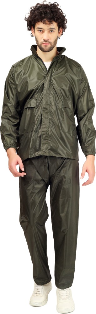 Tangnade Men's Casual Lightweight Raincoat