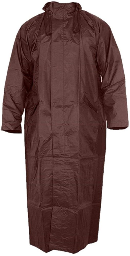 Mens knee length on sale raincoat