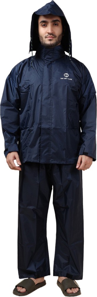 The Dry Cape Solid Men Raincoat - Buy The Dry Cape Solid Men Raincoat  Online at Best Prices in India