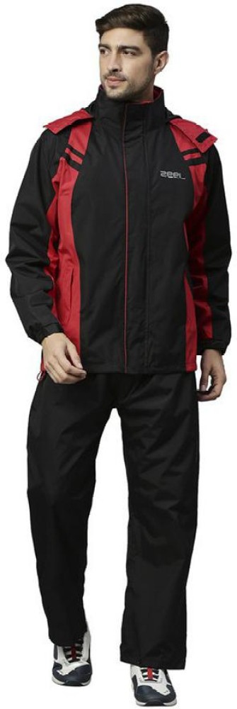 Zeel solid clearance men's raincoat