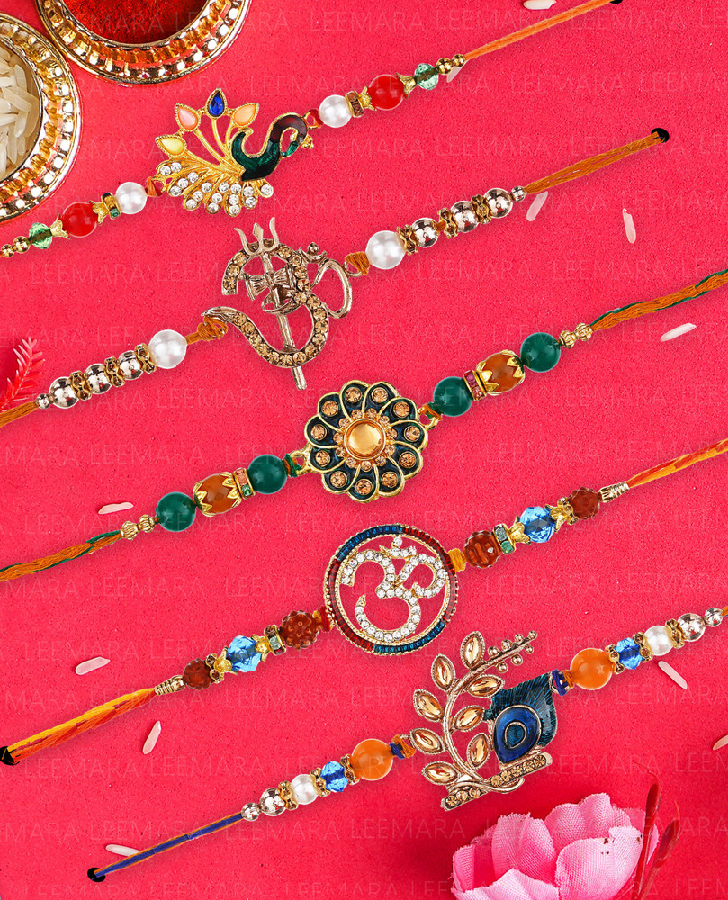 LEEMARA Rakhi Set Price in India Buy LEEMARA Rakhi Set online at