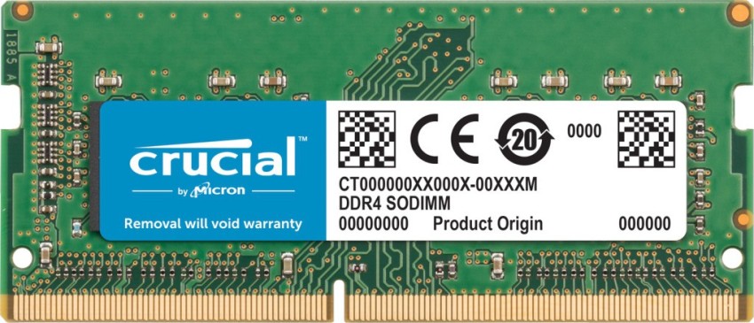 16GB DDR4-3200 SODIMM Crucial CT16G4SFS832A Equivalent Laptop Memory RAM